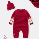 Baby Kids Cartoon Design Winter Bodysuit childrensterritory