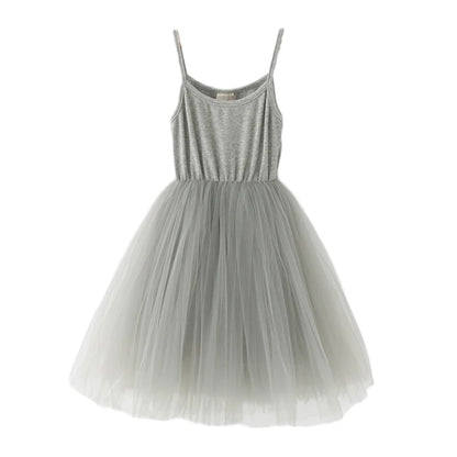 Sleeveless Puffy Cotton Tutu Dress For Baby Girls childrensterritory