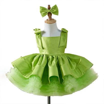 Girls Tiered Skirt/Gowns Tutu Outfit First Communion Dresses