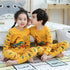 Long Sleeve Cartoon Design Kids Winter Warm Pajamas Sets childrensterritory