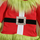 Kids Furry Design Plush Top & Elastic Waist Pants childrensterritory