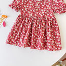 Baby Girl's Cute Floral Princess Casual Dress for Summer childrensterritory