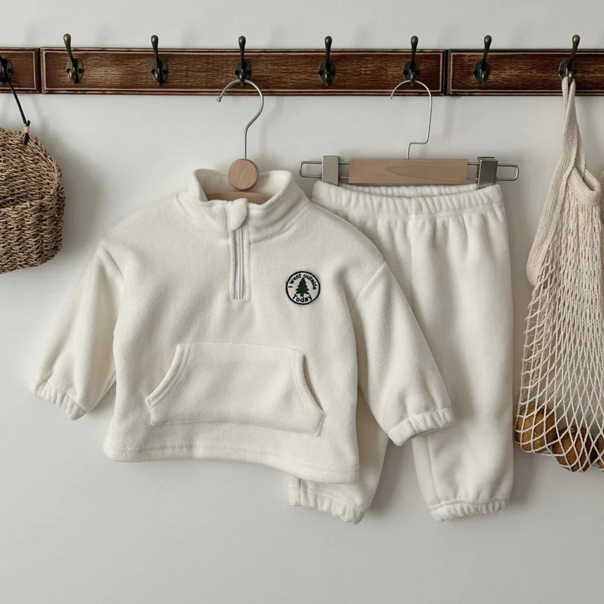 Kids' Long-Sleeved Winter Clothing Set