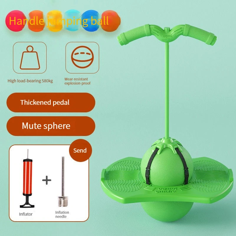 Frog Design High Jump Bouncing Ball Equipment for Kids childrensterritory