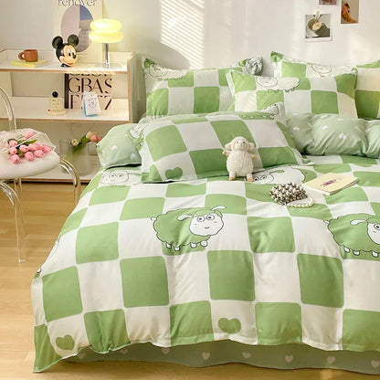 Kids Room Soft Cartoon Design Bedding Set childrensterritory