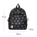 Personalized Embroidery Name Floral Backpack for Girls