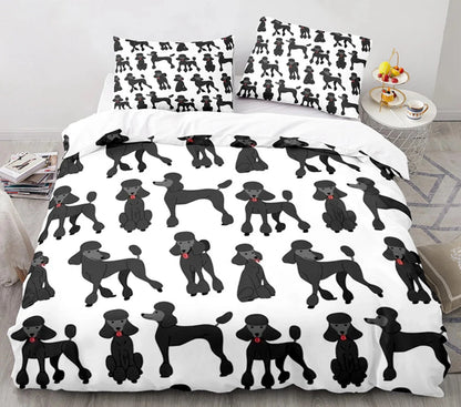 3D Cartoon Animal Print Microfiber Kids Bedding Sets childrensterritory
