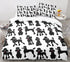 3D Cartoon Animal Print Microfiber Kids Bedding Sets childrensterritory