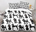 3D Cartoon Animal Print Microfiber Kids Bedding Sets childrensterritory