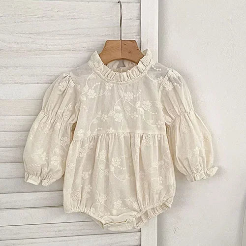 Baby Kids Long Sleeves Lace Design Christmas Party Costumes childrensterritory