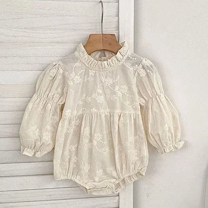 Baby Kids Long Sleeves Lace Design Christmas Party Costumes childrensterritory