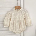 Baby Kids Long Sleeves Lace Design Christmas Party Costumes childrensterritory