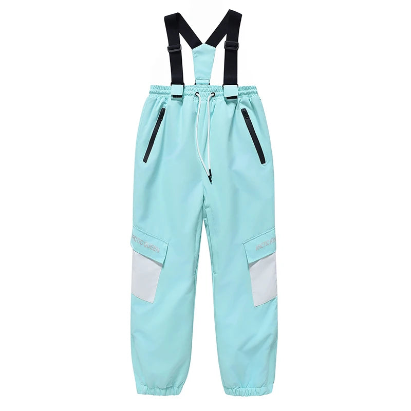 Kids Snowboard Clothing Set With Coat and Strap Pants childrensterritory
