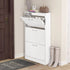 Shoe Storage Cupboard Organizer in White childrensterritory