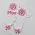 3pcs Pearly Crown Personalised Name Onesie for Newborn Babies childrensterritory
