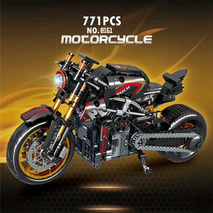 City Racer Classic Motorbike Building Blocks Toys for Kids