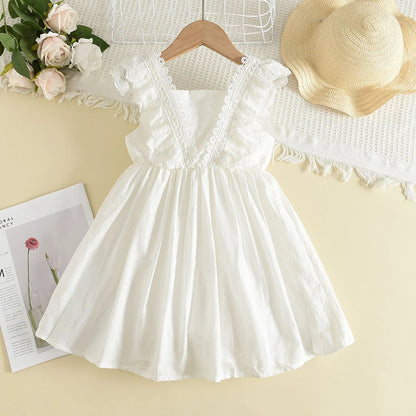 Kids Girls Lace Princess Summer Dress/Party Vestidos