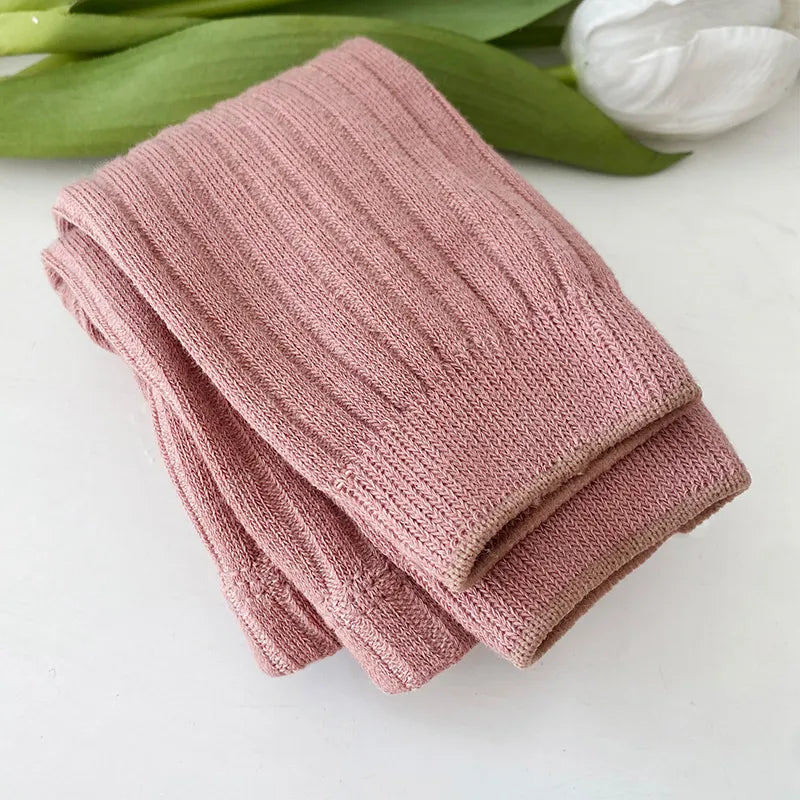 Little Boys Girls Knitting Stretch Pants Leggings for Winter childrensterritory