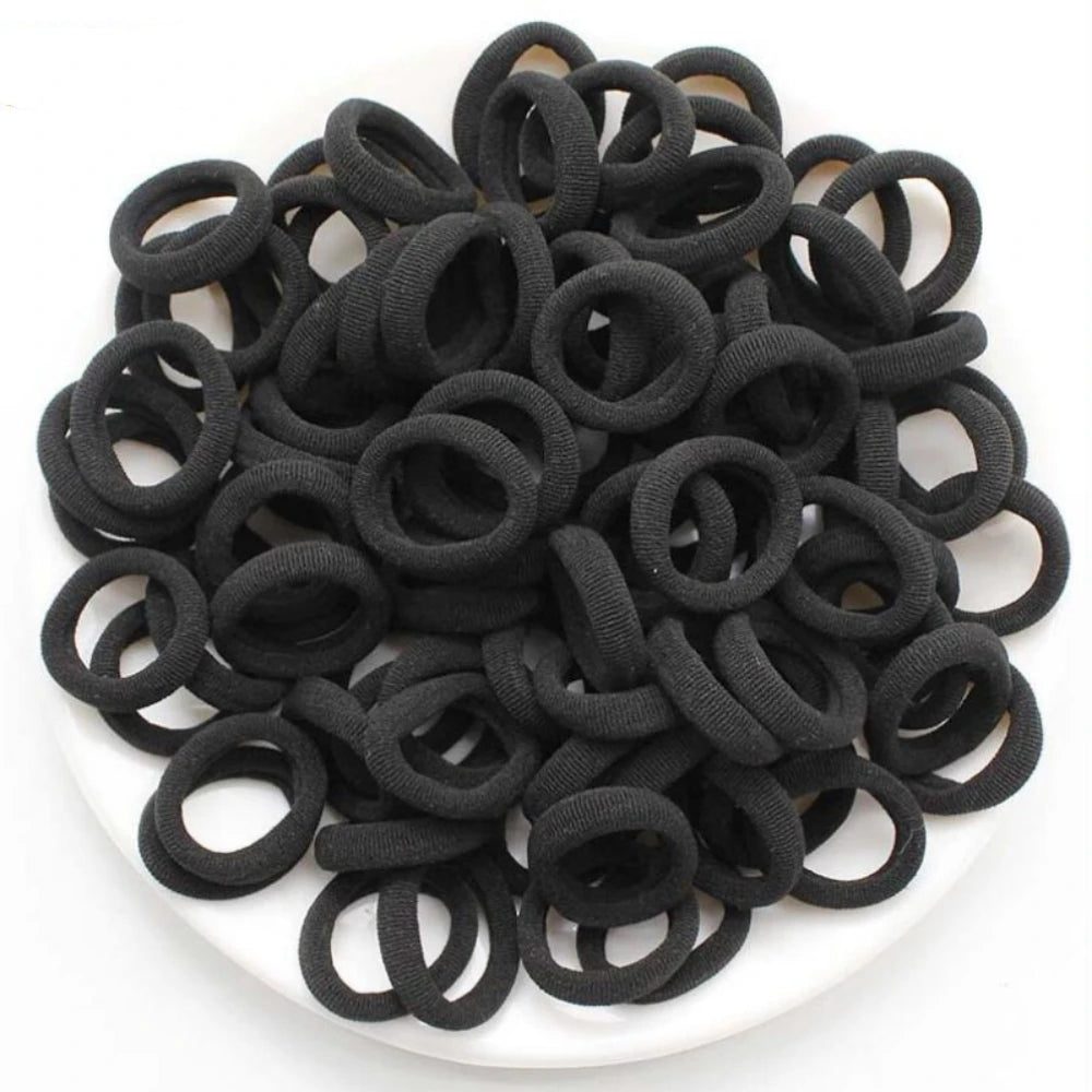 100/300/500 pcs Colorful Elastic Hair Bands for Girls childrensterritory