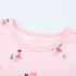 Girls Long-Sleeves Cartoon Print Casual Dresses childrensterritory