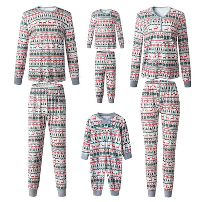 Printed Matching Christmas Sleepwear for Kids/Adults childrensterritory