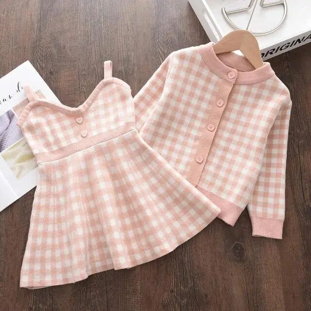 Kids Girls Winter Style Elegant Princess Clothing Sets childrensterritory