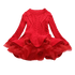 Kids Girls Ruffle Long Sleeve Warm Princess Dresses childrensterritory