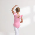 Kids' Girls' Designer Gymnastics Ballet Leotard with Tutu Skirt