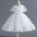Girls' Mesh Lace Design Princess Party Dresses for Summer childrensterritory