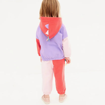 Cartoon Design Hoodies and Soft Pants Warm Outfits for Kids childrensterritory