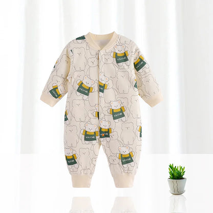 Baby Boy/Girl Warm Soft Thicken Rompers