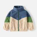 Boys’ Long-Sleeve Stylish Winter Jacket