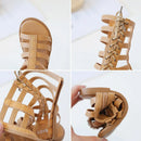 Kids Girls Roman Style High-top Gladiator Sandals