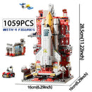 City Aerospace Model Bricks Toys for Kids