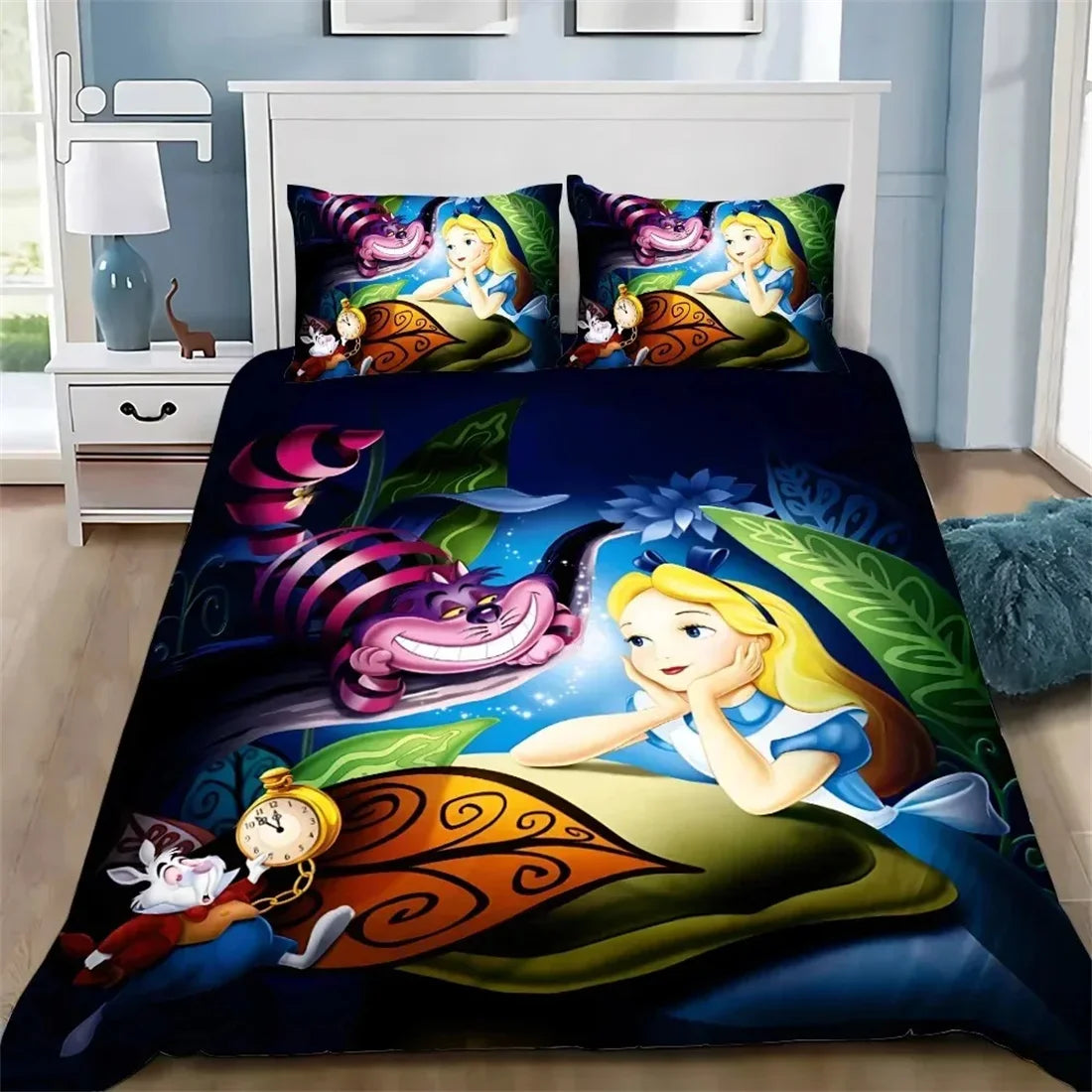 Kids Room Soft Cartoon Design Bedding Set