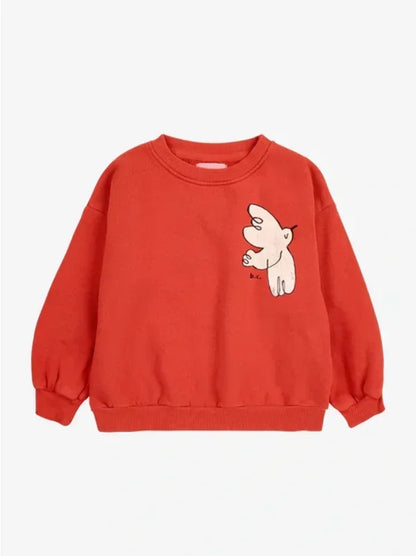 Kids Long-sleeved Round Neck Printed Sweatshirts childrensterritory