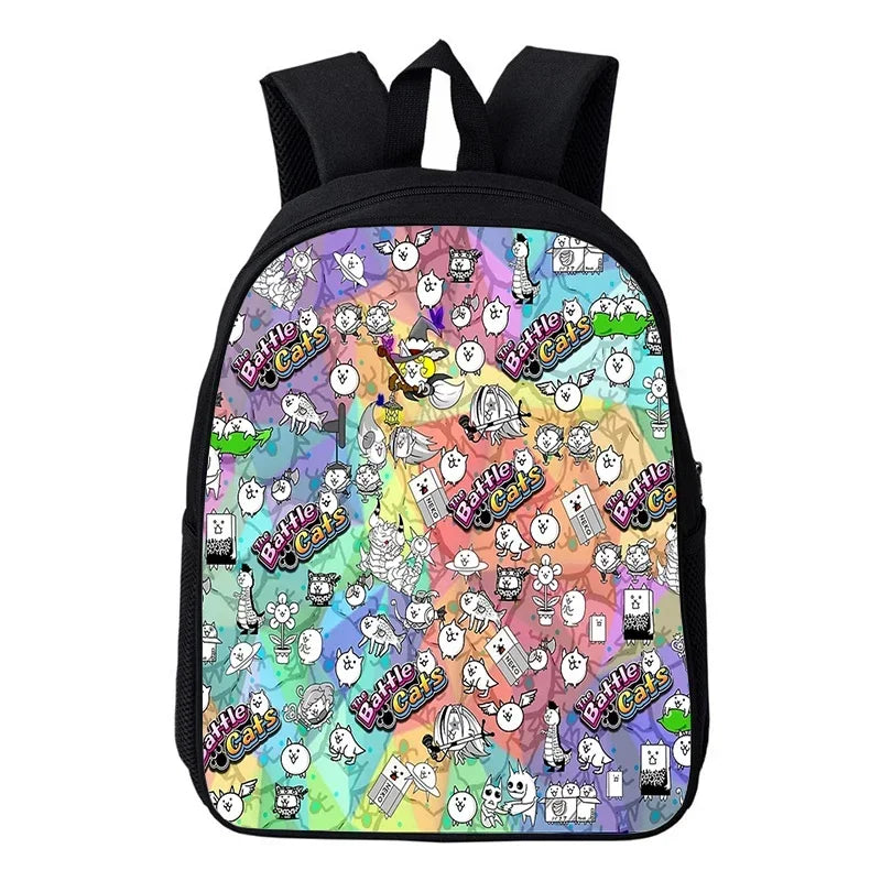Kids Cartoon Print Stylish School Bags