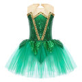 Girls' Sequins Gymnastics Leotard/Ballet Dance Dress childrensterritory