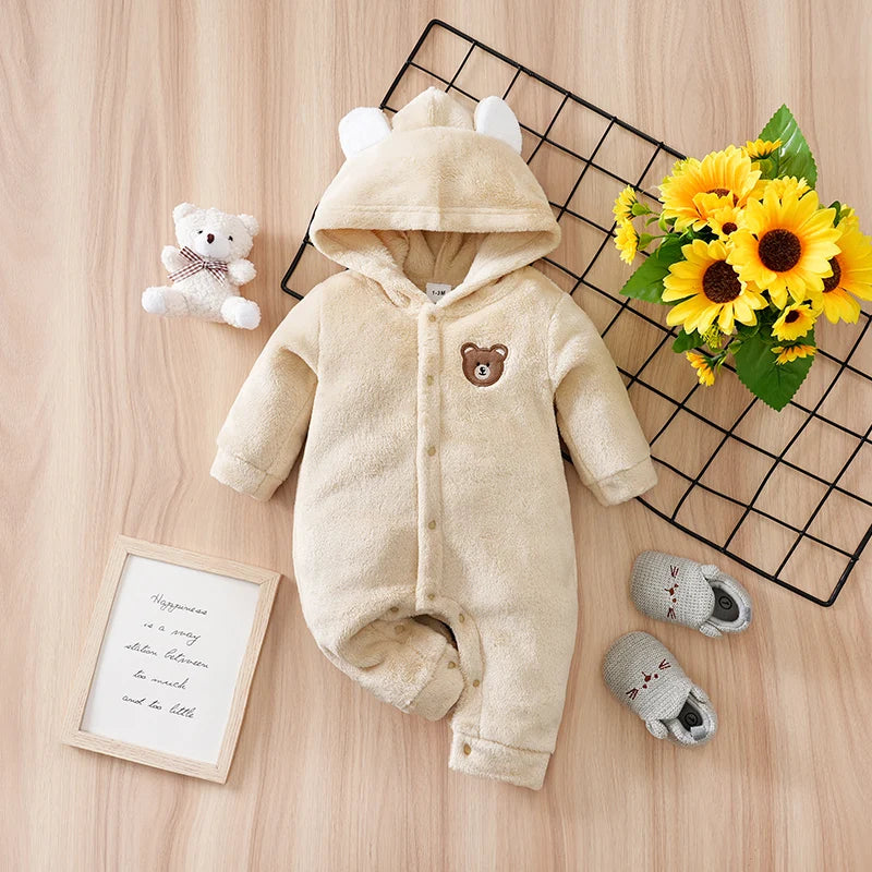Baby Kids’ Long-Sleeve Winter Bodysuit childrensterritory