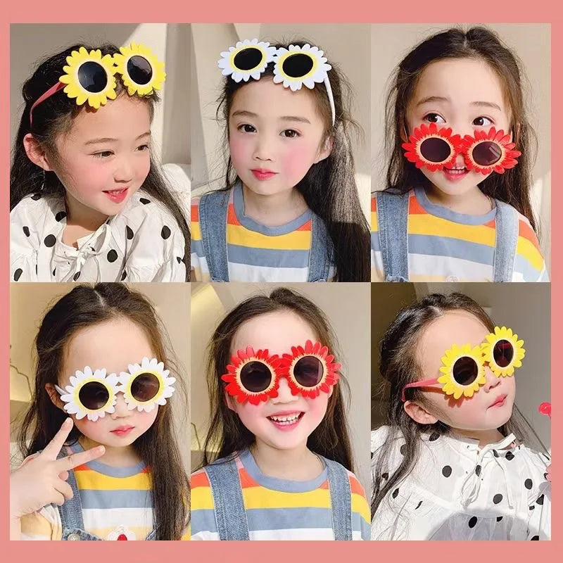 Baby Girls Boys Sunflower Sunglasses
