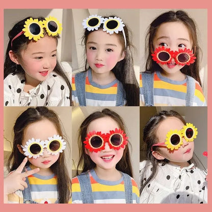 Baby Girls Boys Sunflower Sunglasses