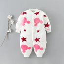 Baby Kids Cartoon Design Winter Bodysuits childrensterritory