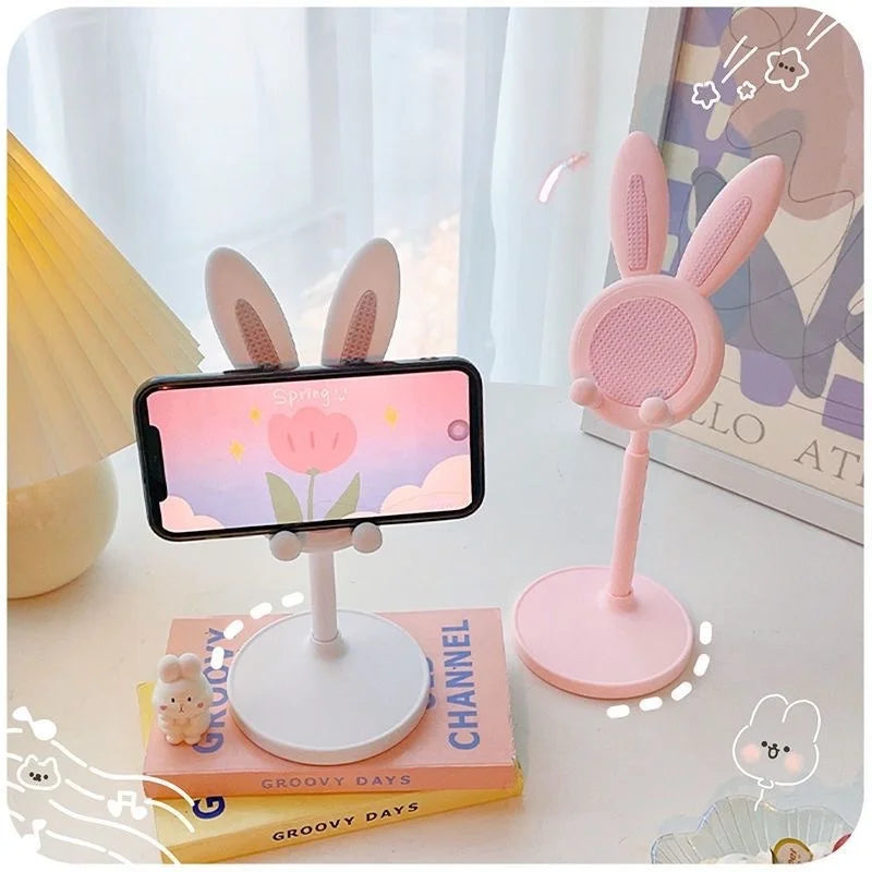 Cartoon Rabbit Design Mobile Phone Stand