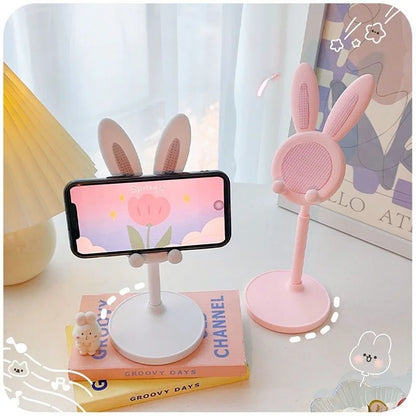 Cartoon Rabbit Design Mobile Phone Stand childrensterritory
