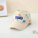 Embroidered Dinosaurs Design Children 's Adjustable Sports Hats childrensterritory