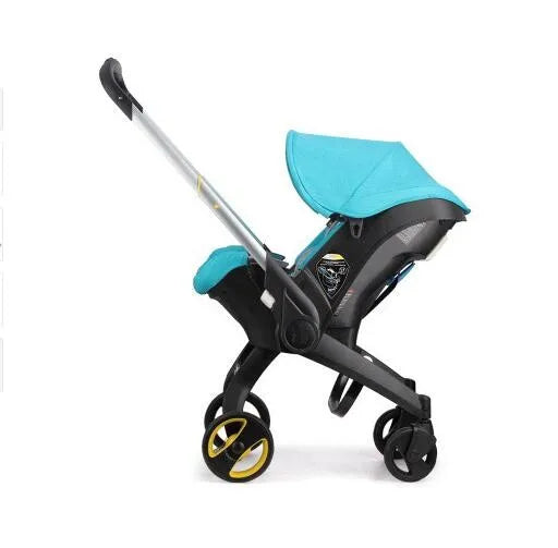 Four-in-One Folding High Landscope Baby Carriage Prams childrensterritory