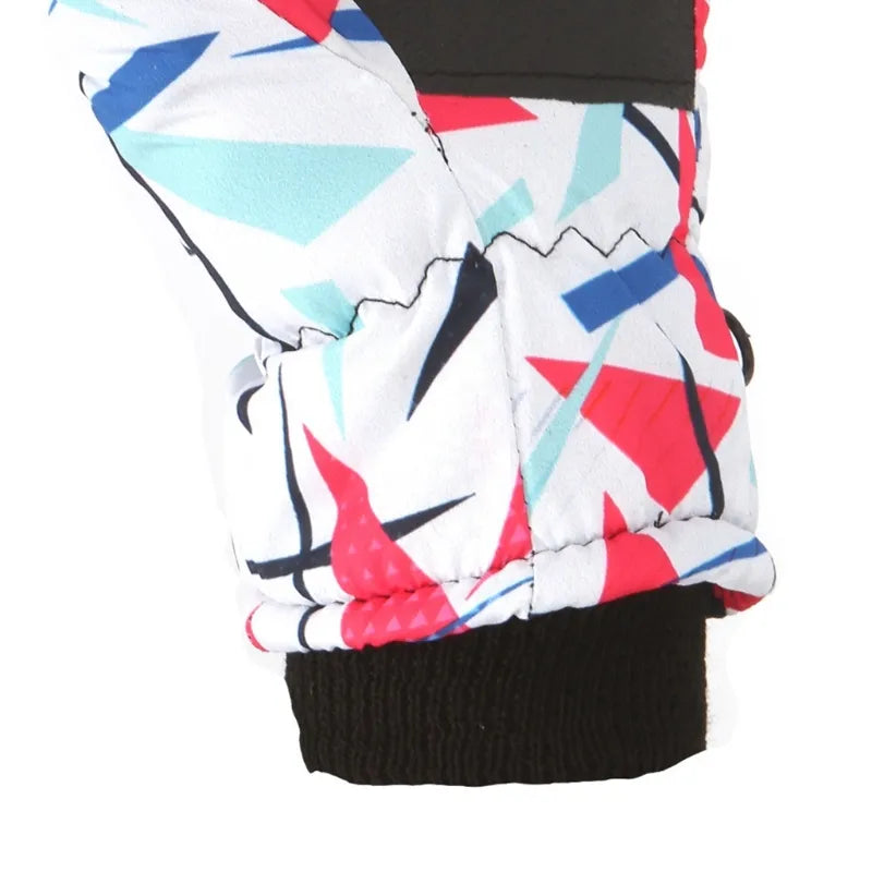 Non-slip Thicken Warm Waterproof Kids Ski Gloves childrensterritory