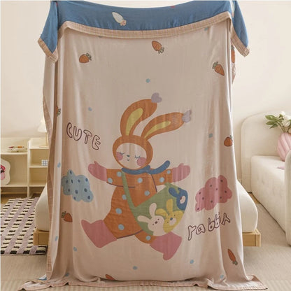 Kids’ Cartoon Print Soft Bedding Blanket childrensterritory