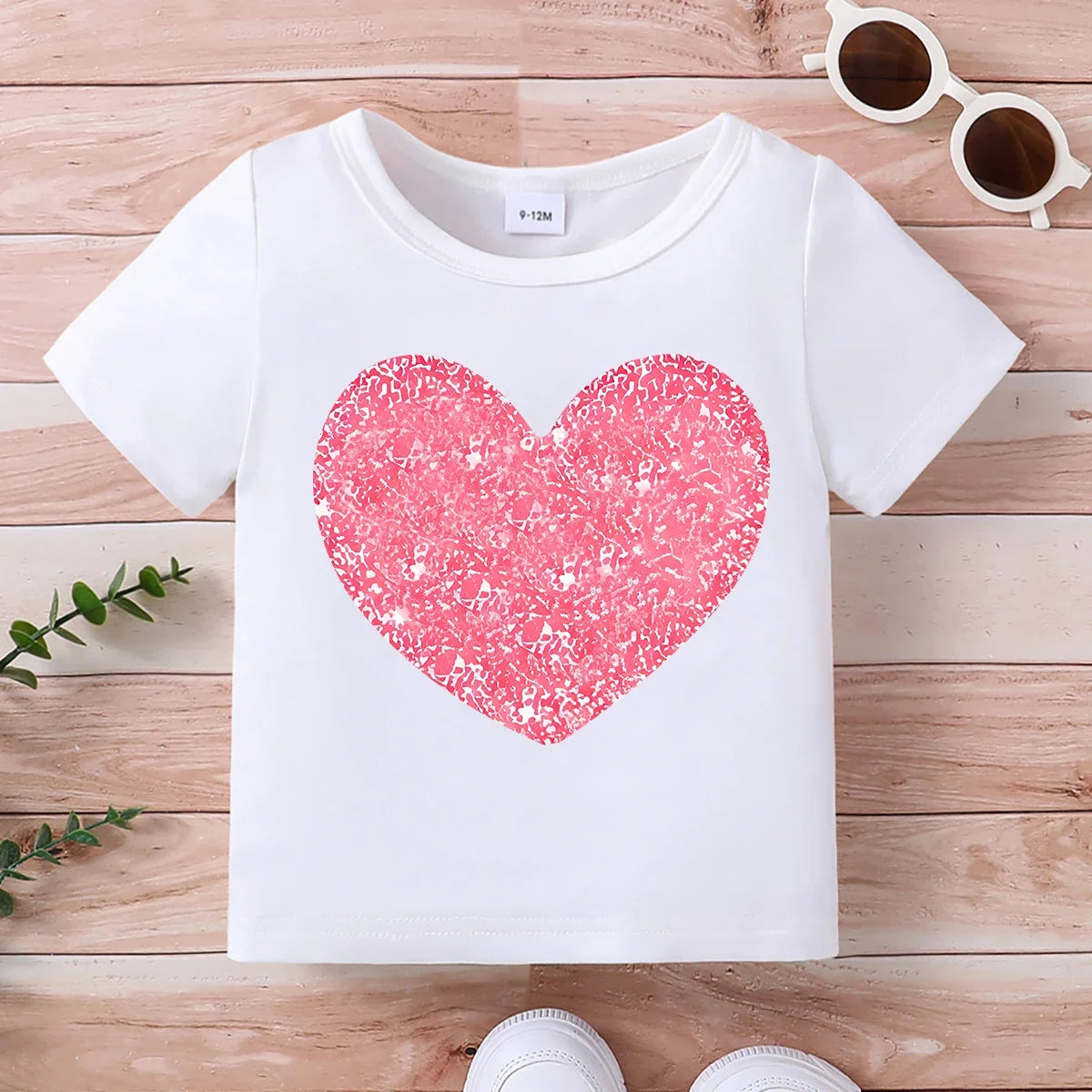 Various Cartoon Print Kids Girls Boys Cotton T-Shirts