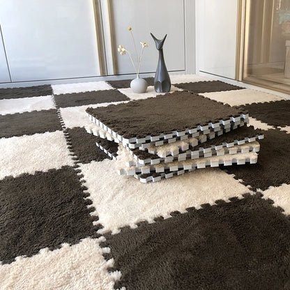 Soft Plush Kids Interlock Floor Mats, 30*30 CM childrensterritory